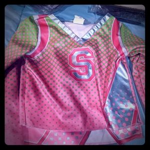 Disney Zombies cheerleader outfit sz 4/6